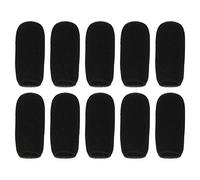 Fielect Mini Microphone Sponge Multiple sizes Conference wheat M5 (inner diameter 20mm) 10pcs 27-32mmDia 72mmLong