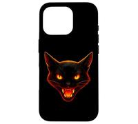 Fiendish Feline Halloween Horror Art Case for iPhone 16 Pro