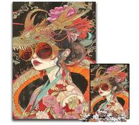 Fierce Allies 1000 Piece Jigsaw Puzzle Wooden Puzzles Fun at Home Activities Birthday Present Travel Gifts 1000 PCS(75x50cm)
