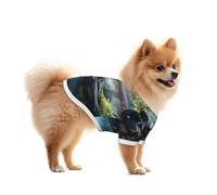 Fierce Animals in Jungle Rivers Cute Dog and Cat T-Shirt - Soft and Breathable Pet Apparel for Small to Large Dogs and Cats
