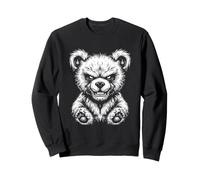 Fierce Bear with Sharp Teeth Sweatshirt
