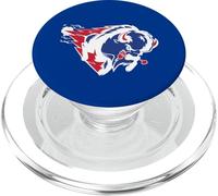 Fierce Bison American Buffalo Wild Animal Lover PopSockets PopGrip for MagSafe