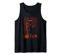 Fierce Cat in The Rain, Love Cats Tank Top