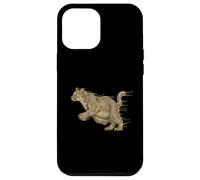 Fierce Cougar Speeding Mountain Lion Big Cat Lover Vintage Case for iPhone 12 Pro Max