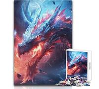 Fierce Dragon Adult Jigsaw Puzzles 1000 Pieces Smart Fun Educational Game Great Heartfelt Meaningful Present Size 38x52cm