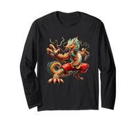 Fierce Dragon Mythical Power Long Sleeve T-Shirt
