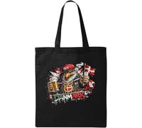 Fierce Eagle Representing Denmark Natural Cotton Tote Bag Black