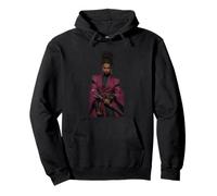 Fierce Female Samurai Warrior Katana Blade Pullover Hoodie