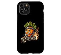 Fierce Fruit Biker On Fire Two Wheels Fun Case for iPhone 11 Pro