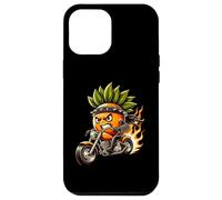 Fierce Fruit Biker On Fire Two Wheels Fun Case for iPhone 12 Pro Max