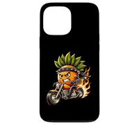 Fierce Fruit Biker On Fire Two Wheels Fun Case for iPhone 13 Pro Max