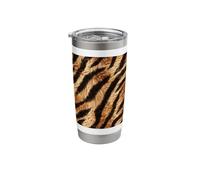 Fierce Harmony The Tiger's Canvas Primal Beauty Stainless Steel Insulated Tumbler