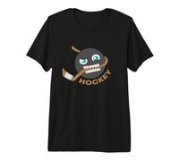 Fierce Ice Hockey Puck Premium T-Shirt