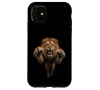 Fierce Leaping Lion King of Beasts Graphic Case for iPhone 11