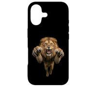 Fierce Leaping Lion King of Beasts Graphic Case for iPhone 17