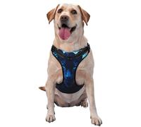 Fierce Leopard Dog Harness For Small, Medium, And Large Dogs â€“ Reflective Straps, Adjustable Fit With Quick-Release Buckles
