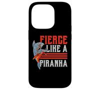 Fierce Like A Piranha Collector Aquarist Fishkeeping Fish Case for iPhone 14 Pro