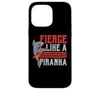 Fierce Like A Piranha Collector Aquarist Fishkeeping Fish Case for iPhone 14 Pro Max