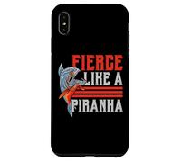 Fierce Like A Piranha Collector Aquarist Fishkeeping Fish Case for iPhone XS Max