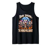 Fierce Opossum Be You The World Will Adjust Tank Top
