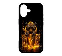 Fierce Papa Tiger Family Flame Art Fathers Mother's Day Case for iPhone 17