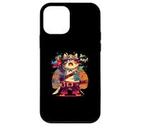 Fierce Pirate Cat with Parrot and Swords Funny Cat Lover Case for iPhone 12 mini