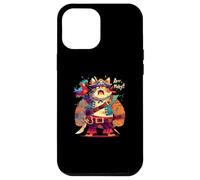 Fierce Pirate Cat with Parrot and Swords Funny Cat Lover Case for iPhone 12 Pro Max