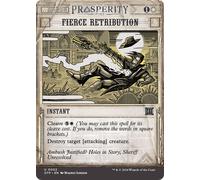 Fierce Retribution (Breaking News) (Foil) | Outlaws of Thunder Junction - Breaking News