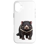 Fierce Tasmanian Devil Lover Wild Nature Art Case for iPhone 16 Plus