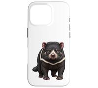 Fierce Tasmanian Devil Lover Wild Nature Art Case for iPhone 16 Pro