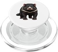 Fierce Tasmanian Devil Lover Wild Nature Art PopSockets PopGrip for MagSafe