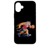 Fierce Tiger Basketball Player 7 Fast Dribble Case for iPhone 16 Plus