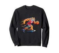 Fierce Tiger Basketball Player 7 Fast Dribble Sweatshirt