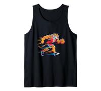 Fierce Tiger Basketball Player 7 Fast Dribble Tank Top