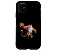 Fierce Tiger Basketball Slam Dunk Sports Mascot Case for iPhone 11