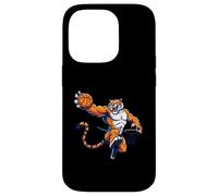 Fierce Tiger Basketball Slam Dunk Sports Mascot Case for iPhone 14 Pro