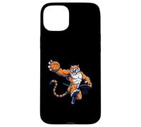 Fierce Tiger Basketball Slam Dunk Sports Mascot Case for iPhone 15 Plus