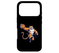 Fierce Tiger Basketball Slam Dunk Sports Mascot Case for iPhone 17 Pro