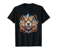 Fierce Tiger Head with Mystic Mountain Energy T-Shirt