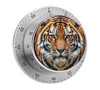 Fierce Tiger Kitchen Timers for Cooking Visual Timer Stainless Steel Magnetic Timer with Alarm Cooking Timers for Baking, Exercise, Sports, Study & Outdoor Use