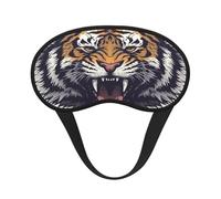 Fierce Tiger Ultimate Eye Mask for Sleeping, Soft and Comfortable Eye Mask, Relaxing Zero Pressure Night Blindfold.
