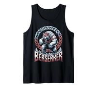 Fierce Viking Polar Bear Berserker Nordic Warrior Power Tank Top