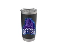 Fierce Werewolf Security Officer Stainless Steel Insulated Tumbler