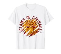 Fierce Wild Claws Design Claws of Courage Inspirational T-Shirt