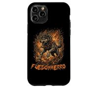 Fierce Wolf Breaking Chains Fire Iron Motivation Graphic Art Case for iPhone 11 Pro