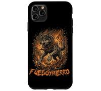 Fierce Wolf Breaking Chains Fire Iron Motivation Graphic Art Case for iPhone 11 Pro Max