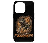 Fierce Wolf Breaking Chains Fire Iron Motivation Graphic Art Case for iPhone 13 Pro
