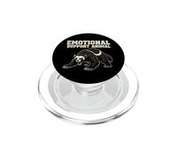 Fierce Wolverine Badger Wild Animal Graphic PopSockets PopGrip for MagSafe