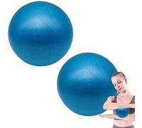 Fierudeng 2 Pieces Small Pilates Ball Small, Portable Gym Exercise Work Out Ball, Yoga Equipment For Thigh Leg Arm Abdomen Butt Belly Training Fitness Rehabilitation Spa Offices Home Relaxation