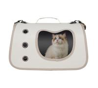 Fierudeng Dog Carry Bag, Adjustable Cat Carrier, Safety Carrier, Pet Transport Accessories, Shoulder Sling for Holidays, Walks, Camping, Picnic, Road Trip